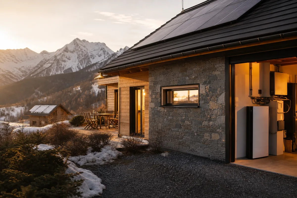 Batterie et autoconsommation à La Salle-les-Alpes