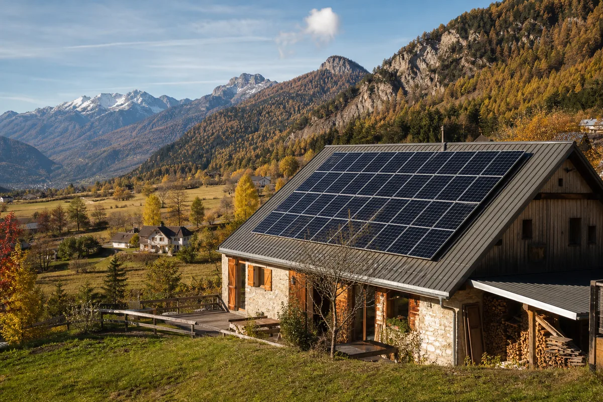 Installation photovoltaïque à Villar-Saint-Pancrace (05100)